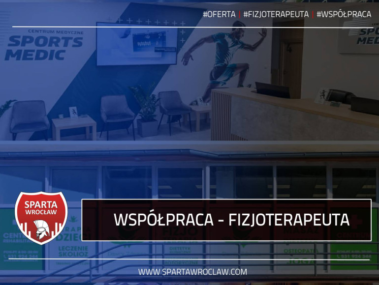Współpraca Sparty z fizjoterapeutą